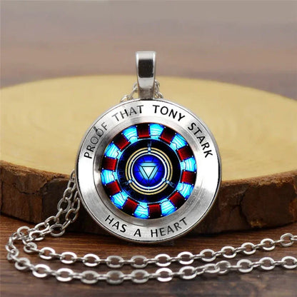 Disney Marvel Ironman ARC-REACTOR Tony Stark Necklace