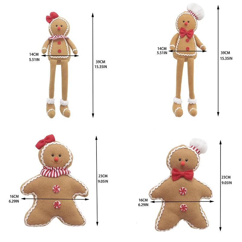 Christmas GINGERBREADMAN ornaments